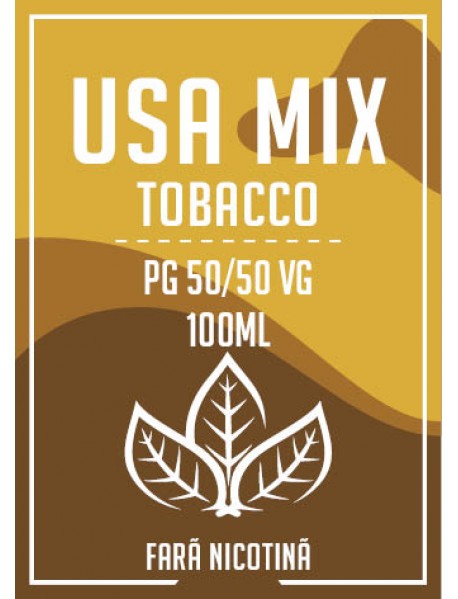 Lichid 100ml USA Mix Tobacco - fara nicotina
