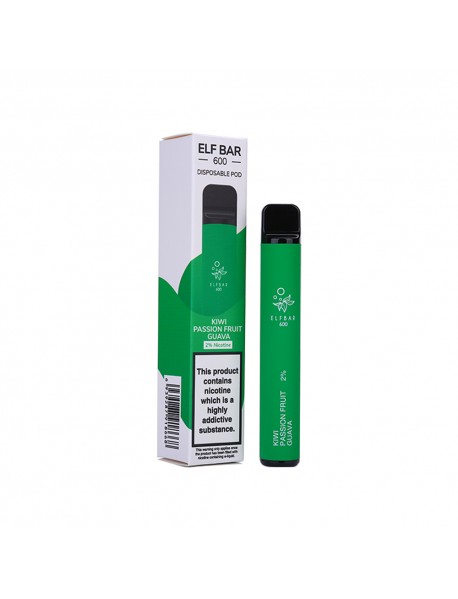 Kiwi Fructul pasiunii Guava Elf Bar 20mg - 600 pufuri