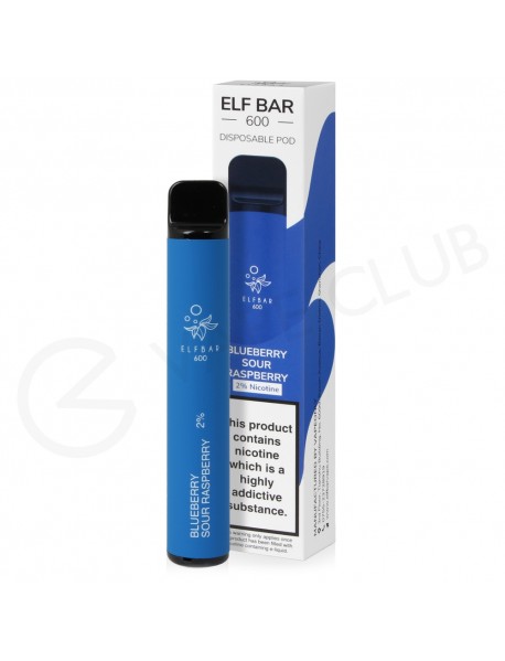 Afine Zmeura Elf Bar 20mg - 600 pufuri